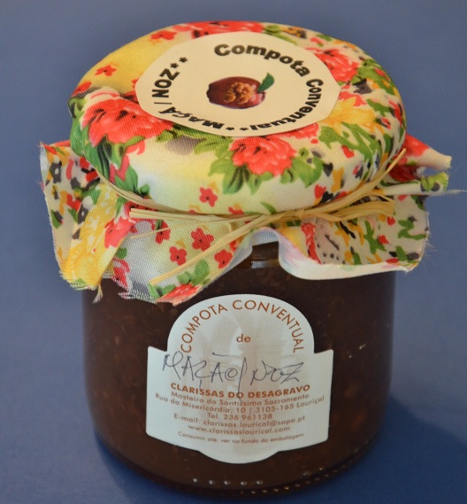 Compota Maça Noz Clarissas Louriçal